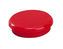 Magnet 24 mm, červený (balení 10 ks)