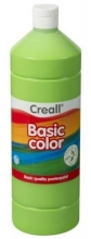 Barva temperová Creall 1.000 ml, světlá zelená