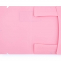 Složka tříklopá Pastelini s gumou, A4, růžová