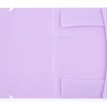 Složka tříklopá Pastelini s gumou, A4, fialová