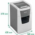 Stroj skartovací Leitz IQ AutoFeed 150 P4 (4 x 28 mm)