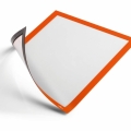 Rámeček magnetický Duraframe A4, oranžový, 5 ks