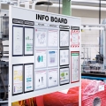 Rámeček magnetický Duraframe A4, stříbrný, 5 ks