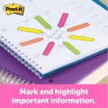 Záložky Post-it 11,9 x 43,2 mm, potisk šipky, 4 x 24 ks