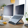 Stojan pod notebook Leitz Cosy Ergo, nastavitelný, šedý