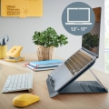 Stojan pod notebook Leitz Cosy Ergo, nastavitelný, šedý