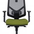 Židle kancelářská Skill 1750-SYN, hlavová opěrka, zelená