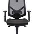 Židle kancelářská Skill 1750-SYN, hlavová opěrka, černá
