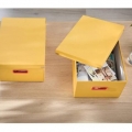 Krabice Leitz Click-N-Store Cosy, velikost M, žlutá