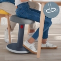 Stolička ergonomická balanční Leitz Cosy Ergo, šedá