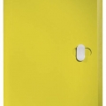 Aktovka na spisy s přihrádkami Leitz Recycle A4, PP, žlutá