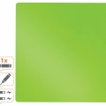 Tabule magnetická popisovací Nobo 360x360 mm, zelená