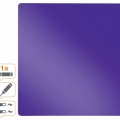 Tabule magnetická popisovací Nobo 360x360 mm, fialová