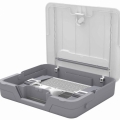 Kufřík a podložka pod notebook Fellowes Breyta, bílý