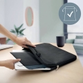 Stojan na notebook Leitz Ergo, ultraplochý, tmavý šedý