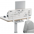 Organizér stolní Leitz Ergo Pegboard 80 x 25 cm, bílý