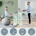 Stůl Leitz Ergo, výškově stavitelný, elektrický