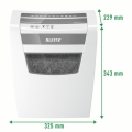 Stroj skartovací Leitz IQ Home Office S P4 EU (4 x 28 mm)