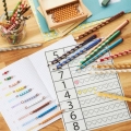 Pastelky trojhranné Stabilo Easy colors pro praváky, 6 ks