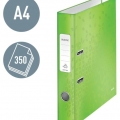Pořadač pákový Leitz WOW 180 stupňů A4 52 mm, černý