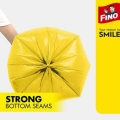 Pytel na odpad Fino Color Aromatic 20 l s uchy, 30 ks, žlutý