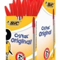 Pero kuličkové BiC Cristal Original, 1 mm, červené