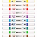 Popisovač akrylový Kores Kreative Marker, oboustranný, 12 ks