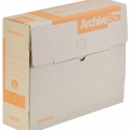 Box archivní Emba A4 Fire, 320x260x90 mm, oranžový