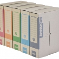 Box archivní Emba A4 Ether, 320x260x90 mm, růžový