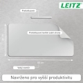 Podložka na stůl Leitz 40 x 80 cm, světlá šedá