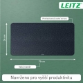 Podložka na stůl Leitz 36 x 70 cm, šedá