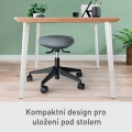Stolička balanční Leitz Ergo Active s kolečky, šedá