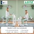 Stůl Leitz Ergo 65 x 46 cm, výškově stavitelný, skládací