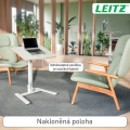 Stůl Leitz Ergo 65 x 46 cm, výškově stavitelný, skládací