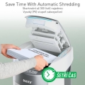 Stroj skartovací Leitz IQ OptiMax Office 300 P5 (2x5 mm)