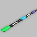 Značkovač Kores K-Marker permanentní, kulatý, černý