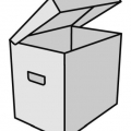 Krabice archivní Emba UB3 (3 H/H) 425x330x300 mm