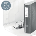 Pořadač mobilní Leitz 180° Active WOW, 82 mm, modrý