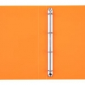 Pořadač A4 čtyřkroužk. mechanika "D 20", hřbet 3,5 cm, oranž