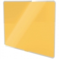 Tabule magnetická Leitz Cosy 80x60 cm, skleněná, žlutá