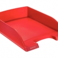 Odkladač Leitz Standard Plus, červený