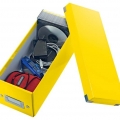 Krabice archivační na CD Leitz Click-N-Store WOW, žlutá