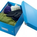Krabice archivační Leitz Click-N-Store S (A5), modrá