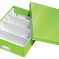 Box archivační organizační Leitz Click-N-Store M (A4), zel.