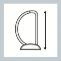 Pořadač čtyřkroužkový Leitz A4 maxi, hřbet 3,8 cm, bílý