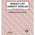 Tiskopis Dodací list daňový doklad, A5, samopropisovací