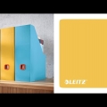 Video: Stojan na časopisy Leitz Click-N-Store Cosy A4, modrý