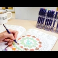 Video: Liner Pilot FriXion Fineliner 0,45 mm, sada 4 barvy, pastel.