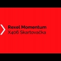 Video: Stroj skartovací REXEL Momentum X406 (4 x 30 mm)