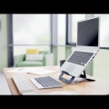 Video: Stojan na notebook Leitz Ergo, ultraplochý, tmavý šedý